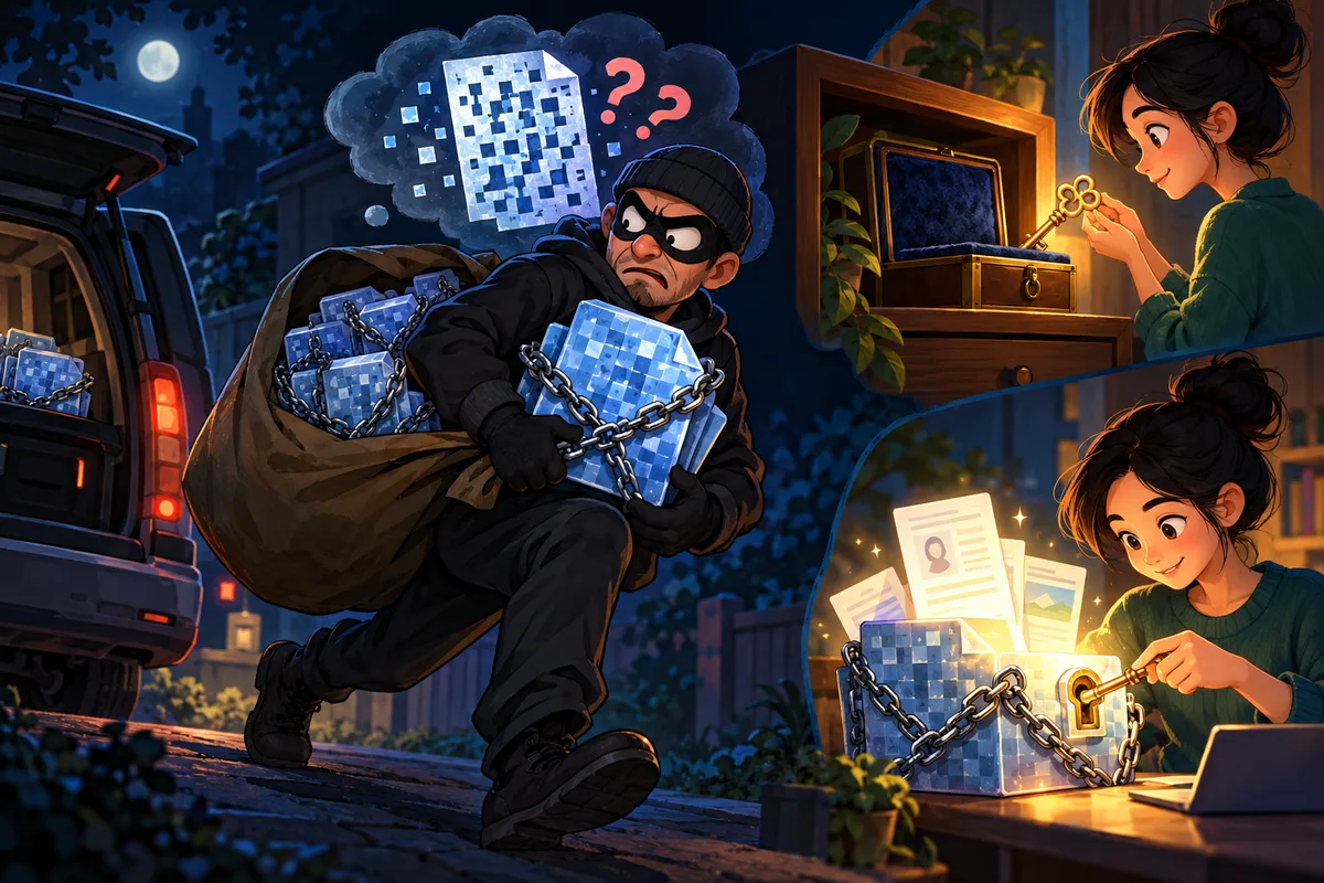 Encryption 概念寓意:把明文通过密钥转换为不可直接读取的密文,以保护数据机密性。